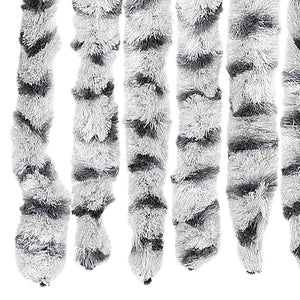Fliegenvorhang Chenille Grau 100x230 cm