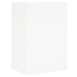 vidaXL Meuble TV mural 6 pièces blanc en bois d'ingénierie