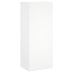 vidaXL Meuble TV mural 5 pièces Blanc Bois d'ingénierie