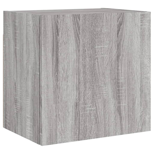 vidaXL Meuble TV mural 5 pcs gris sonoma en bois d'ingénierie