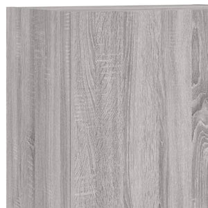 vidaXL Meuble TV mural 5 pcs gris sonoma en bois d'ingénierie