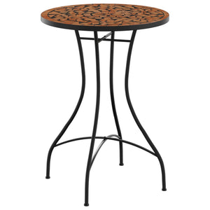 Mosaik Bistrotisch Terrakotta Ø50x70 cm