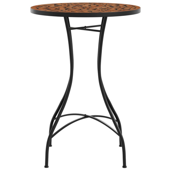 Mosaik Bistrotisch Terrakotta Ø50x70 cm