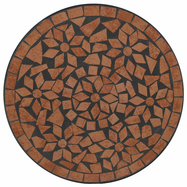 Mosaik Bistrotisch Terrakotta Ø50x70 cm
