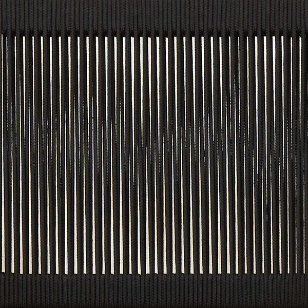 Schwarze Gartenmöbel aus Akazienholz
