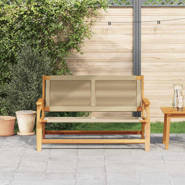 Gartenmöbel Beige Akazie Massivholz 122 cm