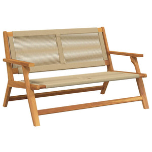 Gartenmöbel Beige Akazie Massivholz 122 cm