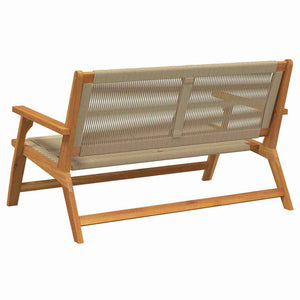 Gartenmöbel Beige Akazie Massivholz 122 cm