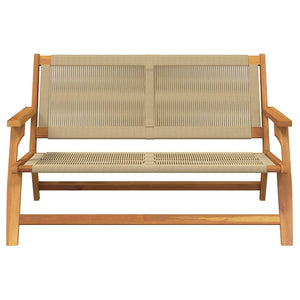Gartenmöbel Beige Akazie Massivholz 122 cm
