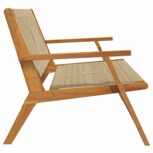 Gartenmöbel Beige Akazie Massivholz 122 cm