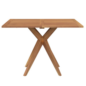 Quadratischer Gartentisch Akazie 110x110 cm