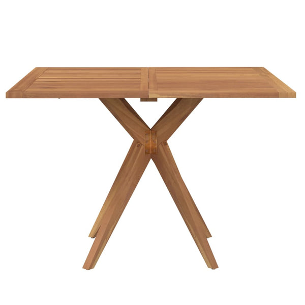 Quadratischer Gartentisch Akazie 110x110 cm