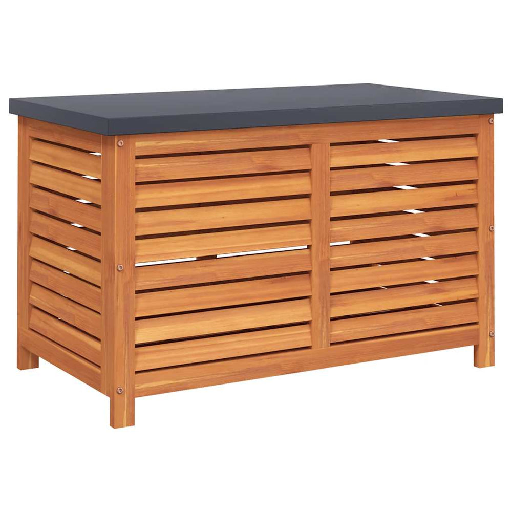 Gartenbox Eukalyptus Holz 60x50x55cm