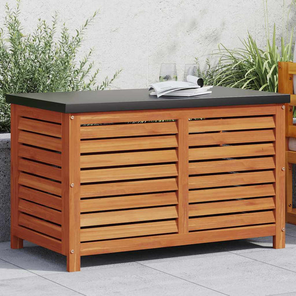 Gartenbox Eukalyptus Holz 60x50x55cm