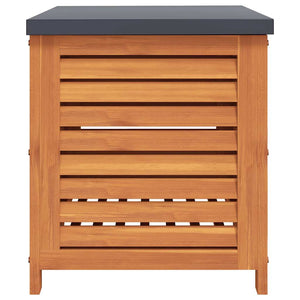 Gartenbox Eukalyptus Holz 60x50x55cm