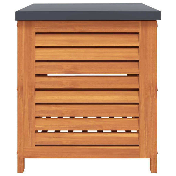 Gartenbox Eukalyptus Holz 60x50x55cm