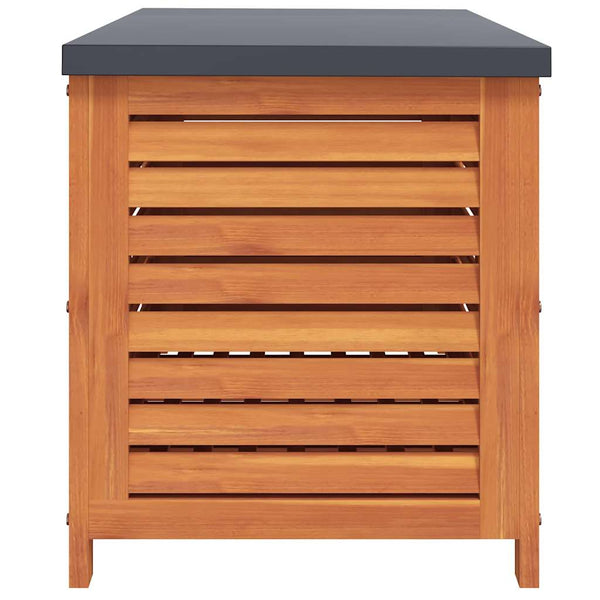 Gartenbox Eukalyptus Holz 90x48x55cm