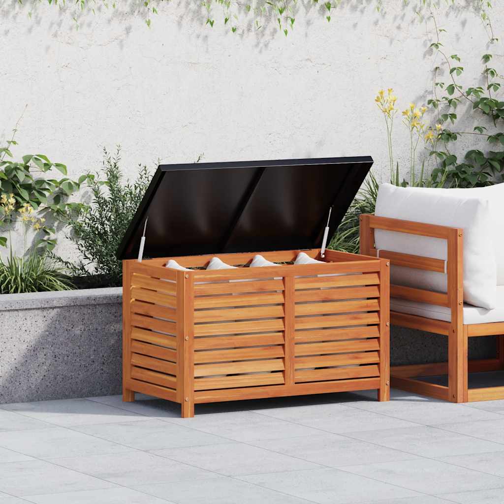 Gartenbox Eukalyptus Holz 90x48x55cm