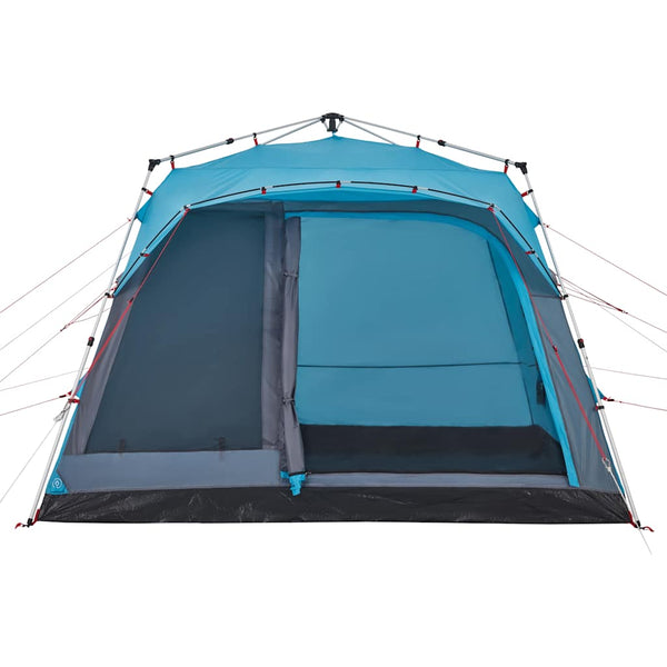 7-Personen Familienzelt Blau Quick Release