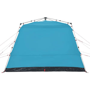 7-Personen Familienzelt Blau Quick Release