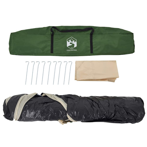 6-Personen Kuppelzelt Grün Quick Release