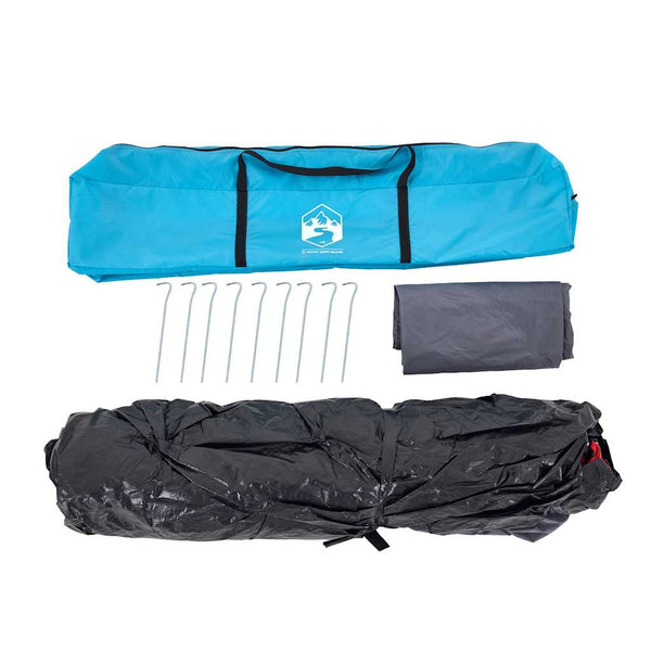 6-Personen-Kuppelzelt Blau Quick Release