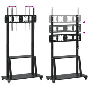TV Ständer Rollen 32-90 Zoll VESA 800x600 100kg