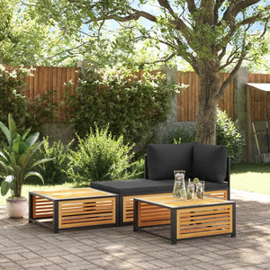 Akazienholz Gartentisch 68x68 cm