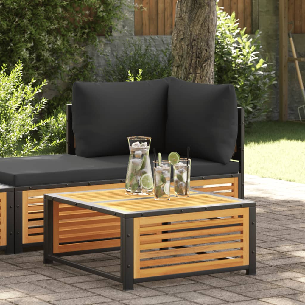 Akazienholz Gartentisch 68x68 cm