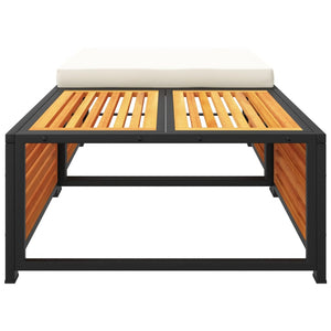 Akazie Gartentisch mit Hocker
