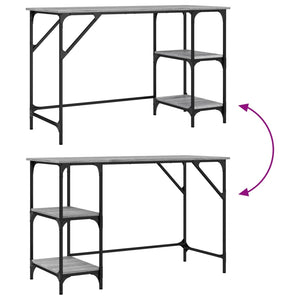 Schreibtisch Grau Sonoma 120 cm