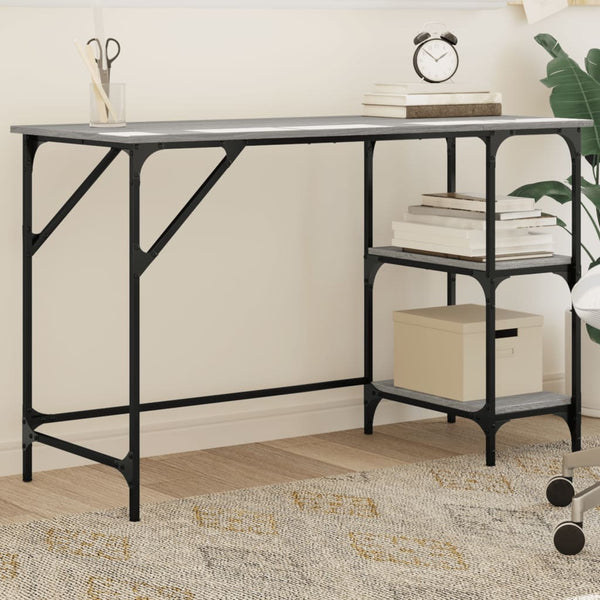 Schreibtisch Grau Sonoma 120 cm