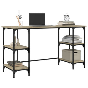 Schreibtisch Sonoma Eiche 140 cm