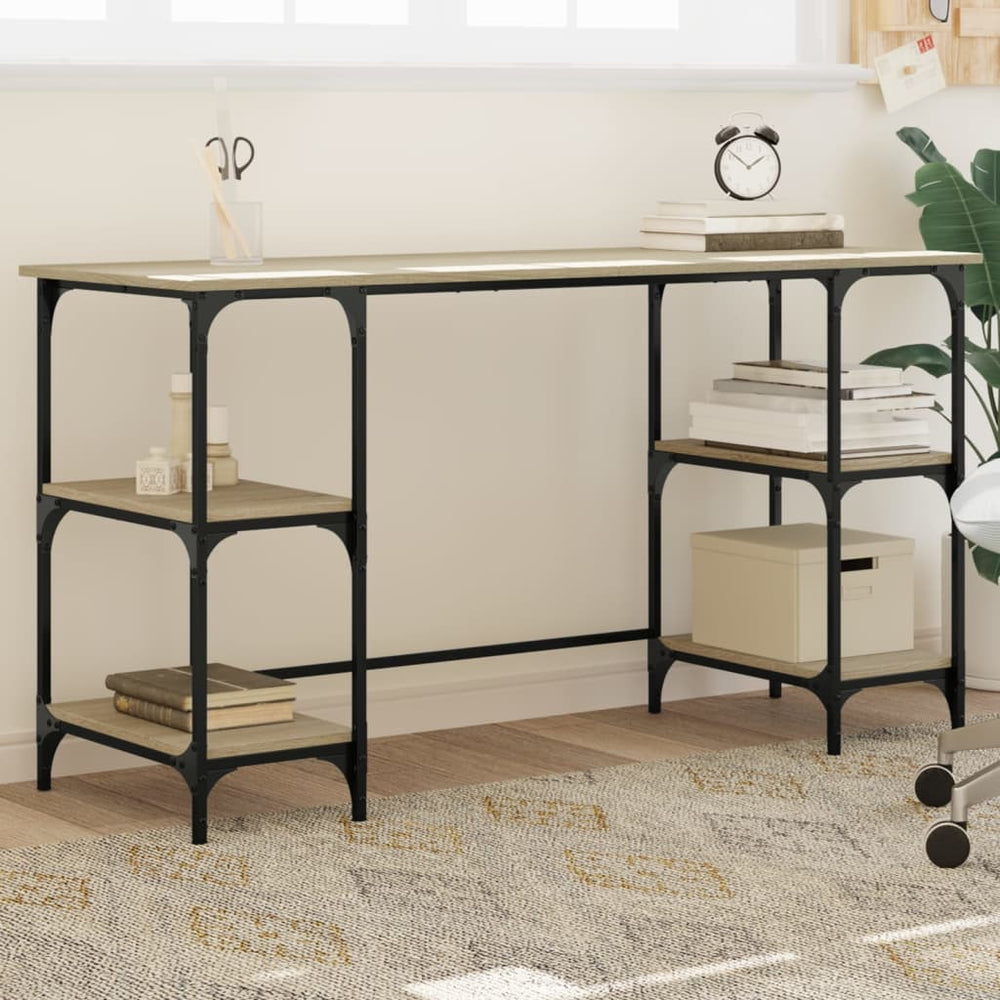 Schreibtisch Sonoma Eiche 140 cm