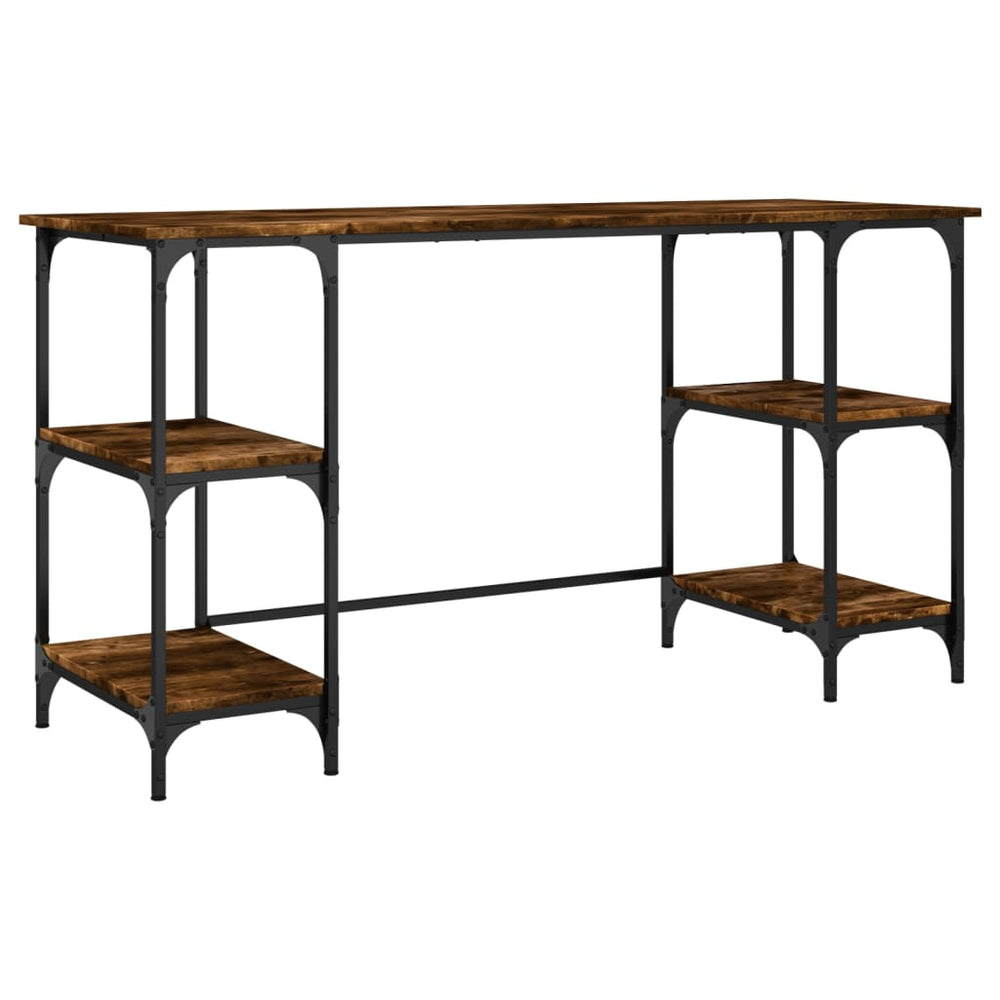 Schreibtisch Räuchereiche 140 cm