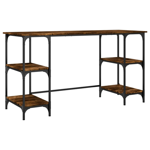 Schreibtisch Räuchereiche 140 cm