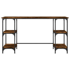 Schreibtisch Räuchereiche 140 cm