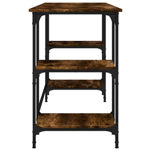 Schreibtisch Räuchereiche 140 cm