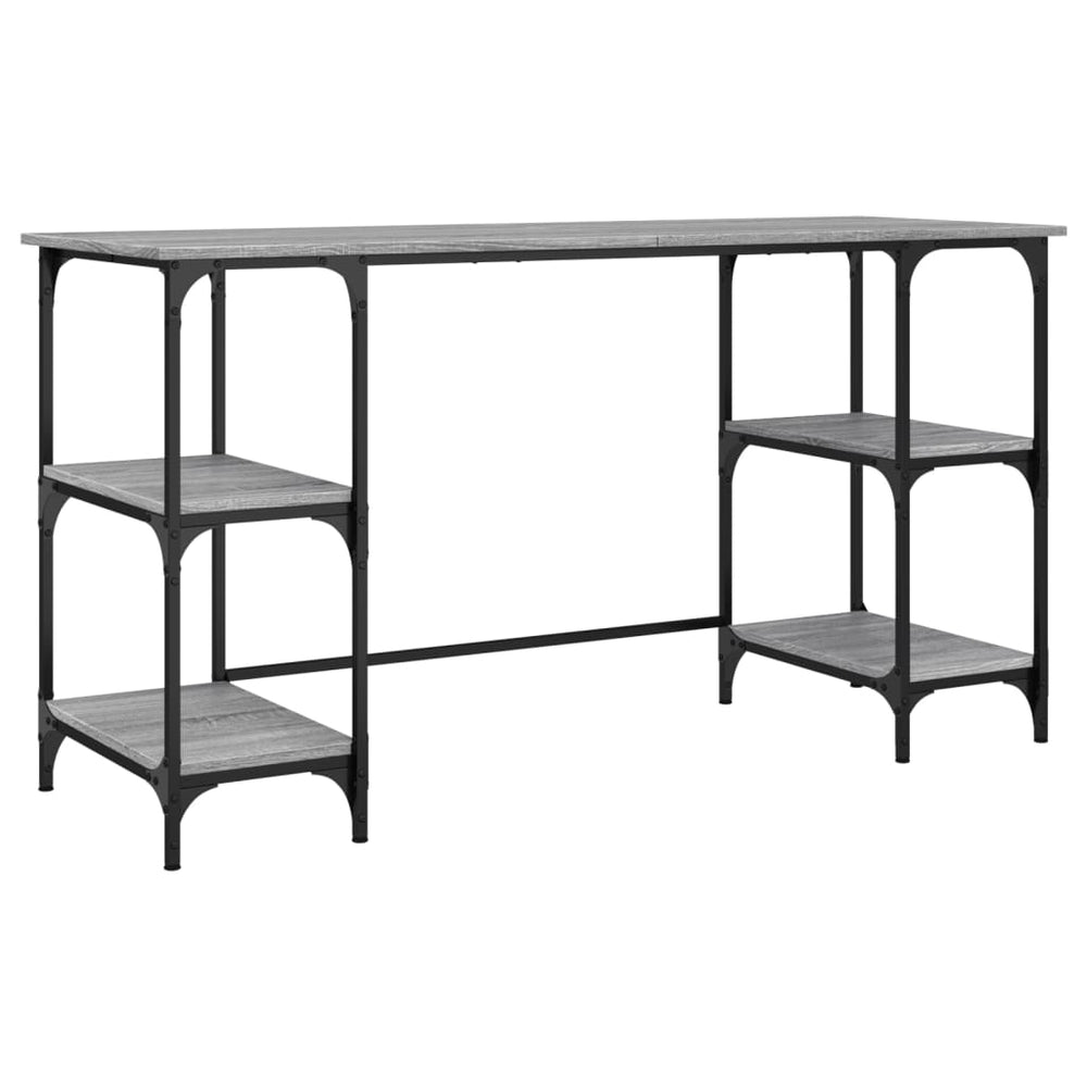 Schreibtisch Grau Sonoma 140 cm