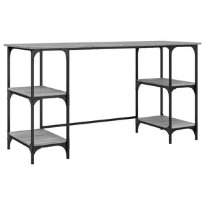 Schreibtisch Grau Sonoma 140 cm