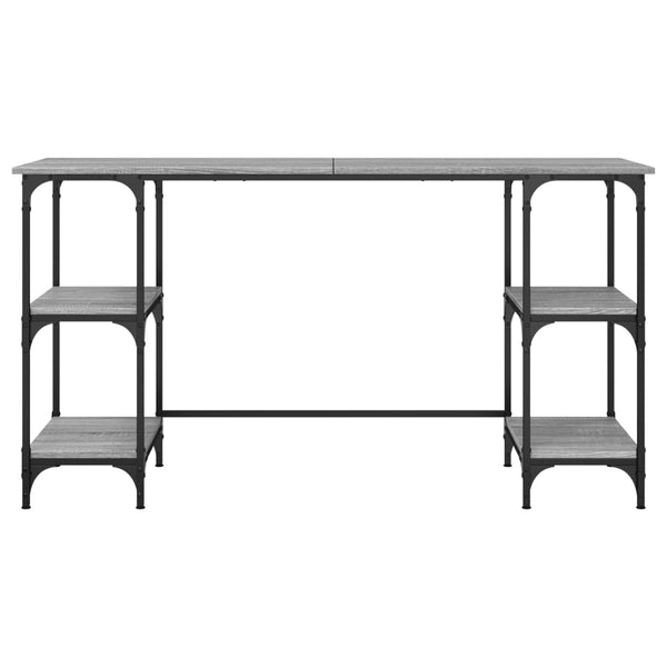 Schreibtisch Grau Sonoma 140 cm