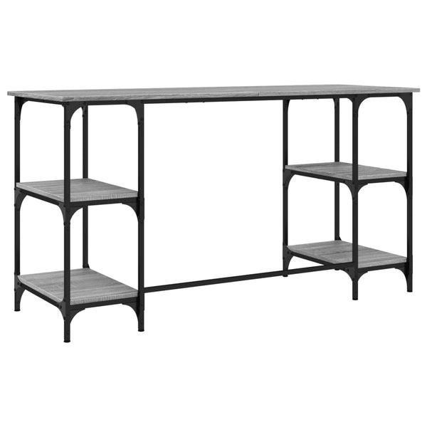 Schreibtisch Grau Sonoma 140 cm