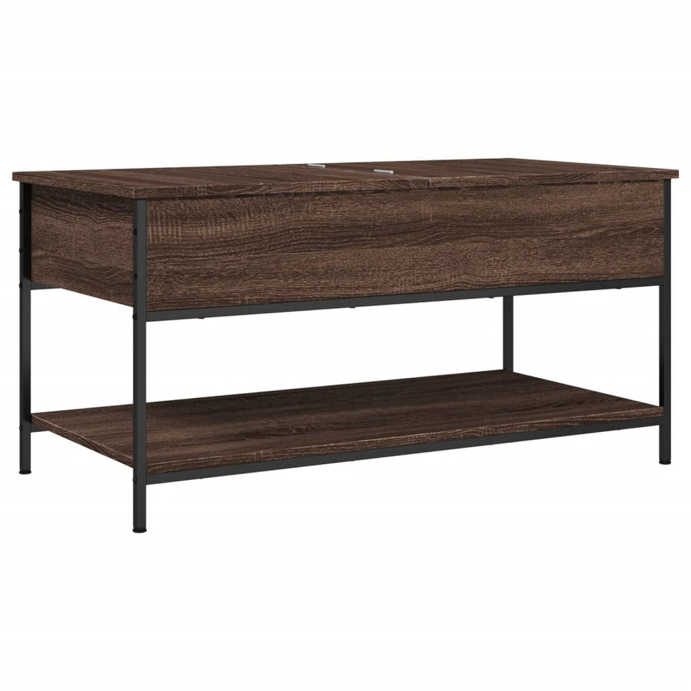 Couchtisch Braun Eichenoptik 100x50 cm