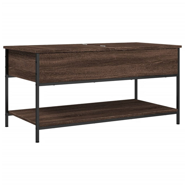 Couchtisch Braun Eichenoptik 100x50 cm
