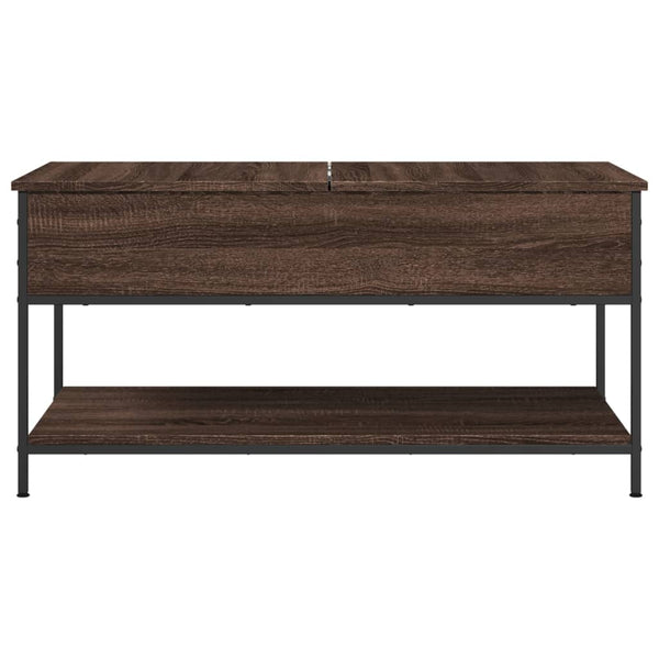 Couchtisch Braun Eichenoptik 100x50 cm