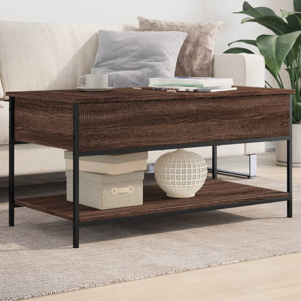 Couchtisch Braun Eichenoptik 100x50 cm