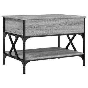Grauer Couchtisch Sonoma 70x50 cm