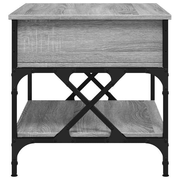 Grauer Couchtisch Sonoma 70x50 cm