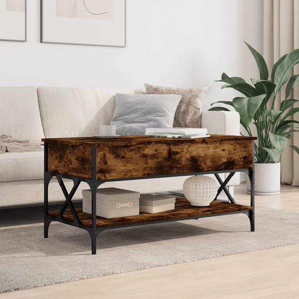 Couchtisch Räuchereiche 100x50 cm