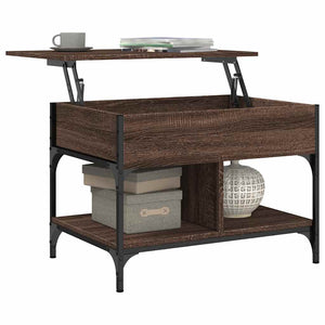Couchtisch Braun Eichenoptik 70x50 cm